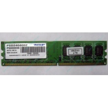 Модуль оперативной памяти 4Gb DDR2 Patriot PSD24G8002 pc-6400 (800MHz)  (Рубцовск)