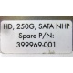 HP HD 250G SATA NLP Spare P/N 399699-001 (Рубцовск)