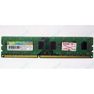 НЕРАБОЧАЯ память 4Gb DDR3 SP (Silicon Power) SP004BLTU133V02 1333MHz pc3-10600 (Рубцовск)