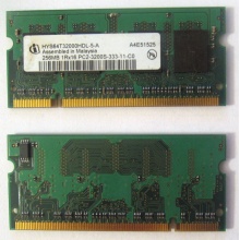 Модуль памяти для ноутбуков 256MB DDR2 SODIMM PC3200 (Рубцовск)