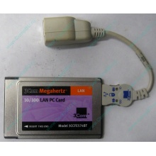 Сетевая карта для ноутбука 3COM Mehahertz 3CCFE574BT (PCMCIA) - Рубцовск