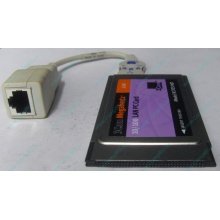 Сетевая карта для ноутбука 3COM Mehahertz 3CCFE574BT (PCMCIA) - Рубцовск